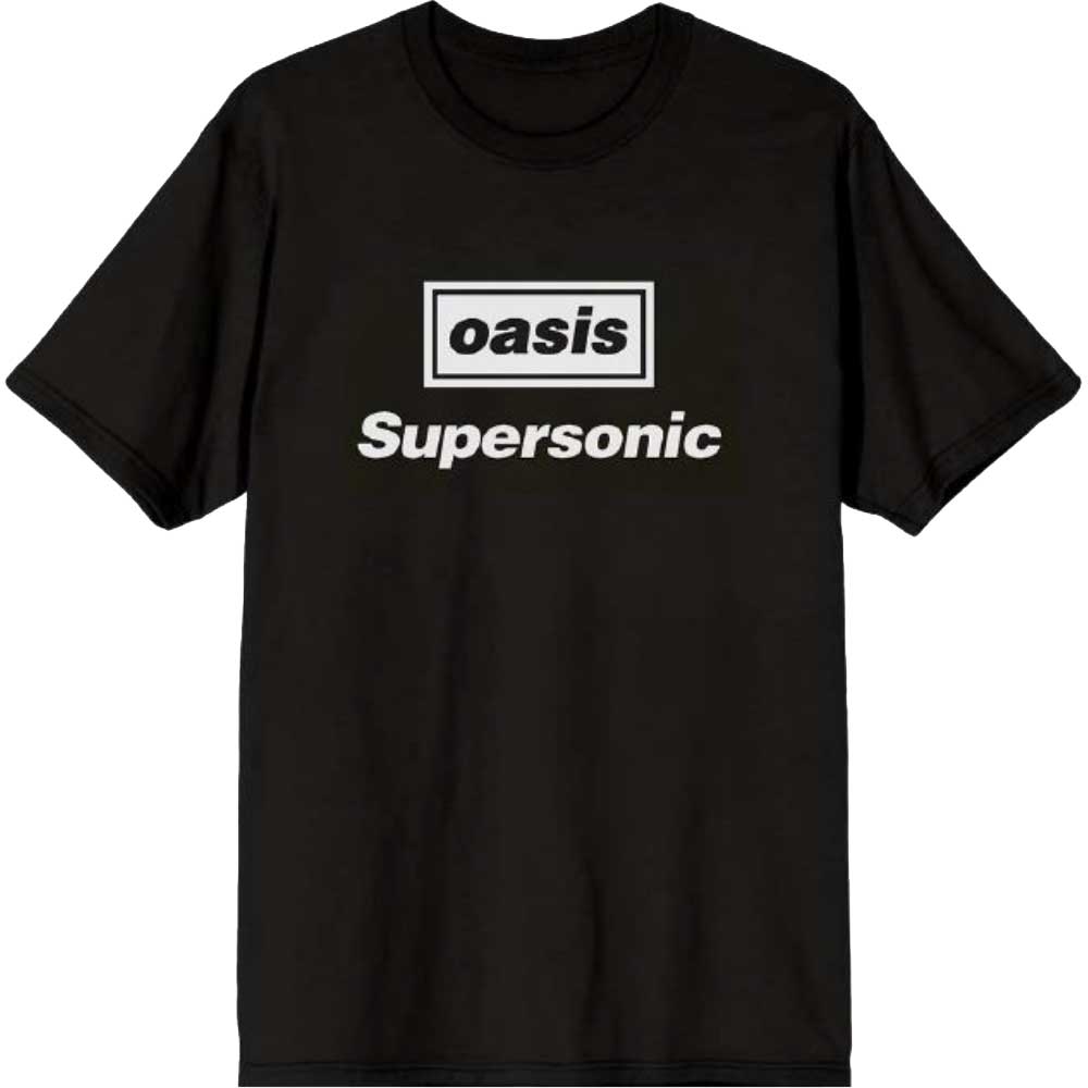 Oasis Unisex T-Shirt: Supersonic Title (Small)