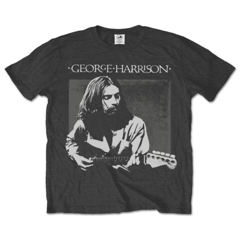 George Harrison Unisex T-Shirt: Live Portrait (Medium)