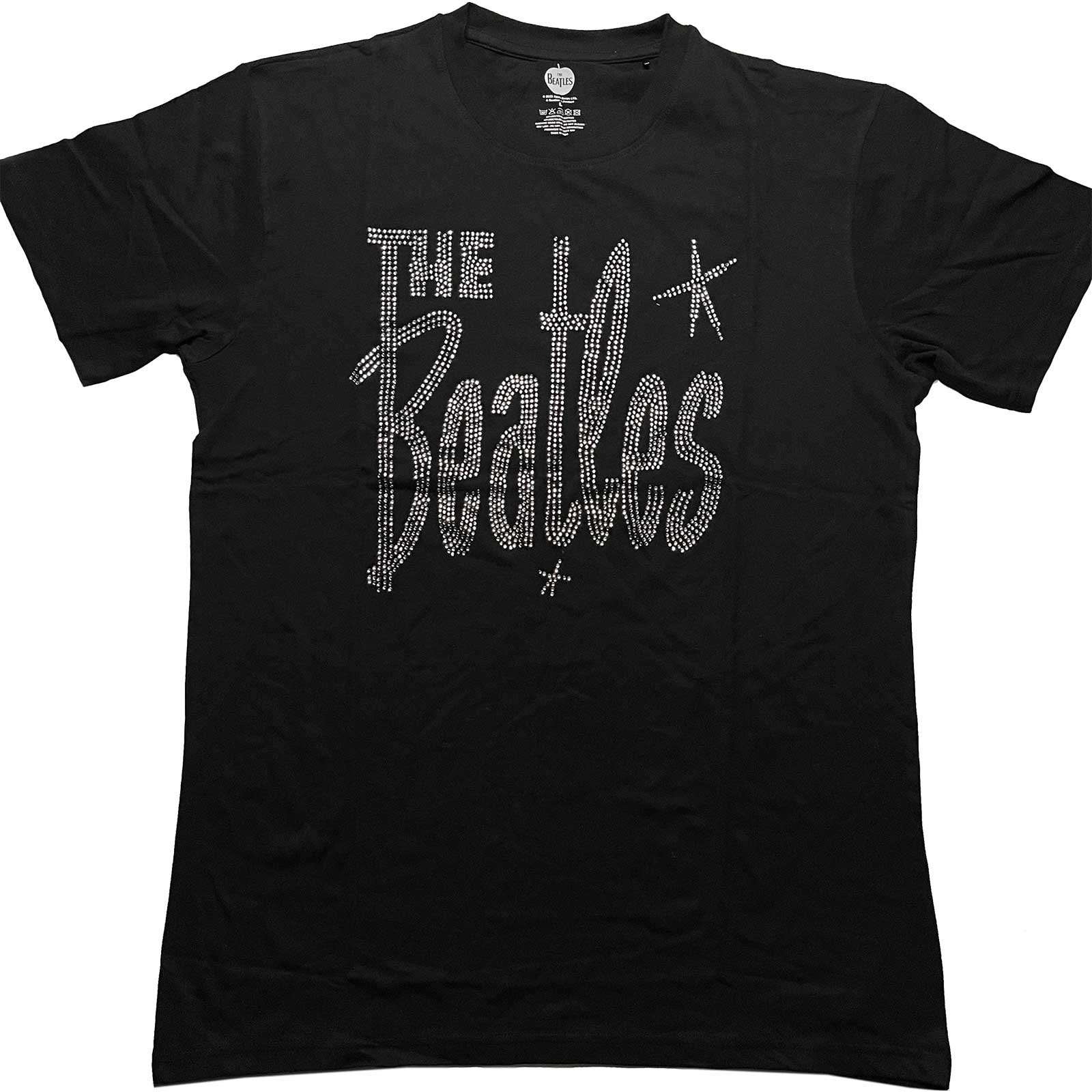 The Beatles Unisex T-Shirt: Retro Logo (Diamante) (XX-Large)