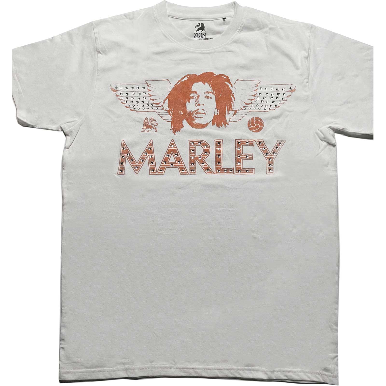 Bob Marley Unisex T-Shirt: Wings (Diamante) (XX-Large)
