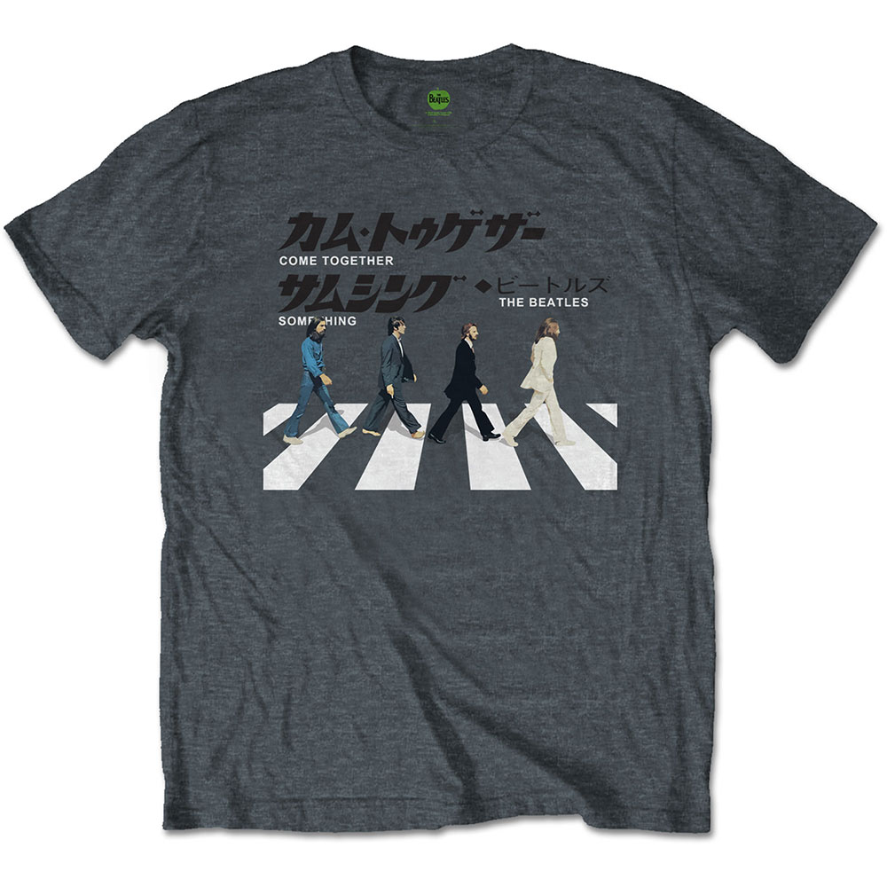 The Beatles Unisex T-Shirt: Abbey Road Japanese (X-Large)