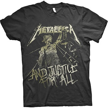 Metallica Unisex T-Shirt: Justice Vintage (Medium)