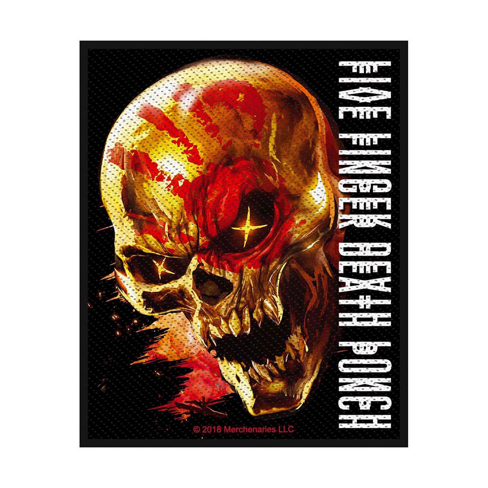 Five Finger Death Punch Standard Patch: And Justice fo None (Loose)