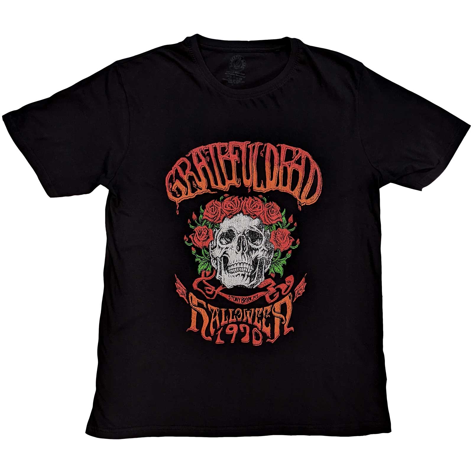 Grateful Dead Unisex T-Shirt: Stony Brook Skull (Small)