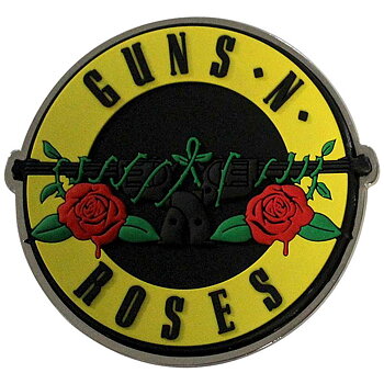 Guns N' Roses stor kjøleskapsmagnet 90 mm: Klassisk logo