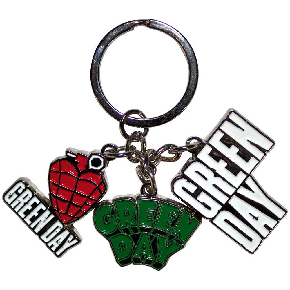 Green Day nøglering: Logo Charms