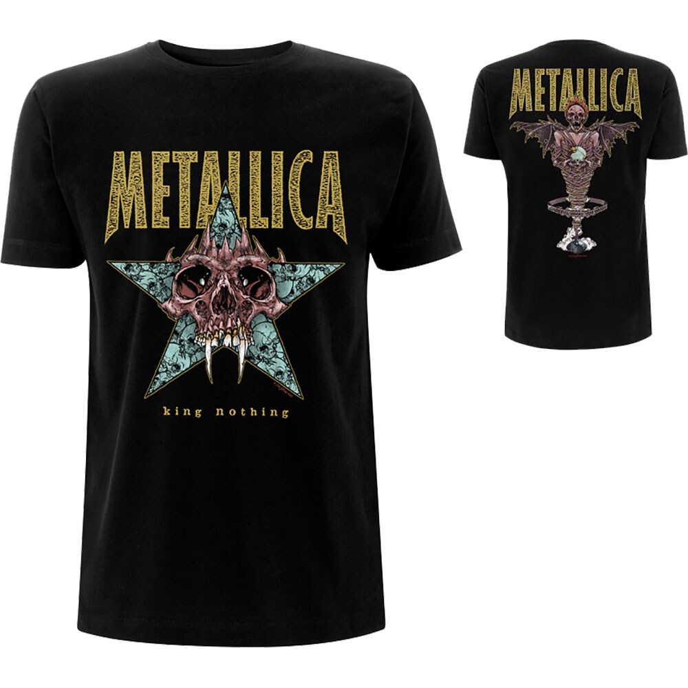 Metallica Unisex T-Shirt: King Nothing (Back Print) (Medium)