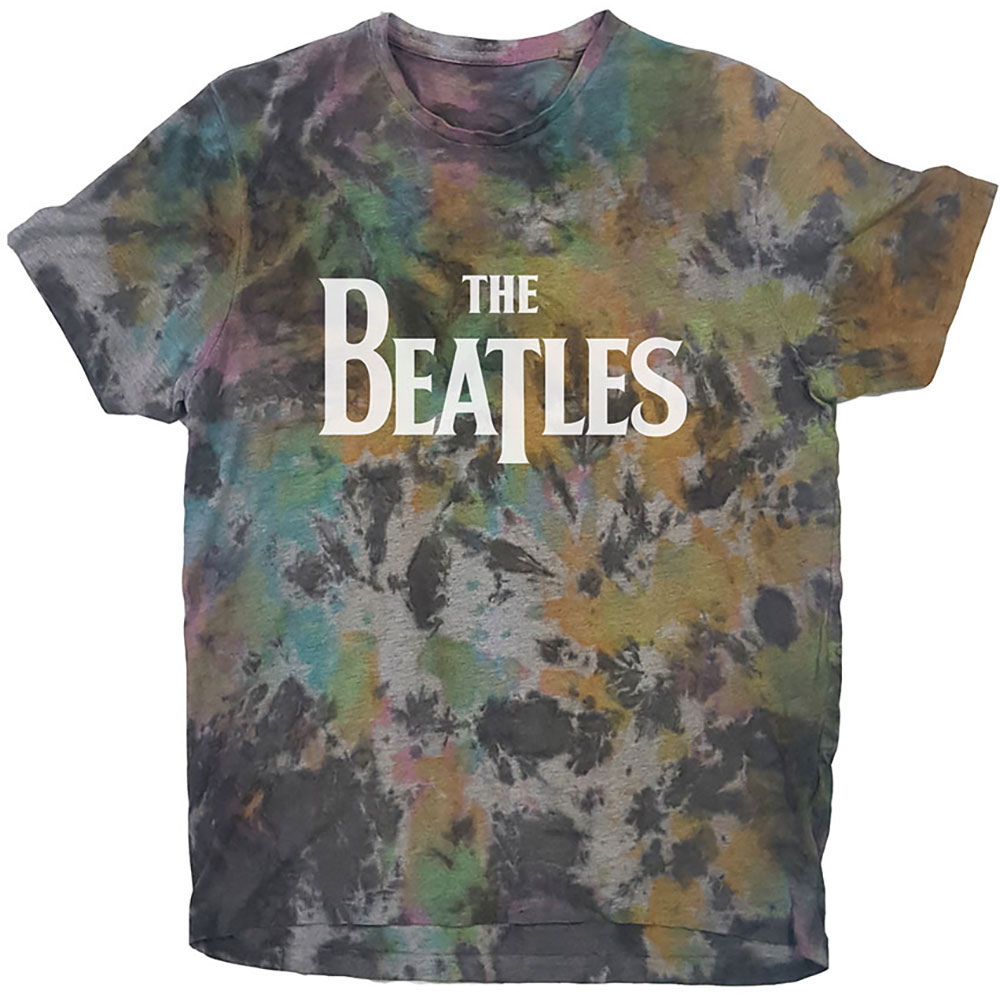 The Beatles Unisex T-Shirt: Drop T Logo (Dip-Dye) (XX-Large)