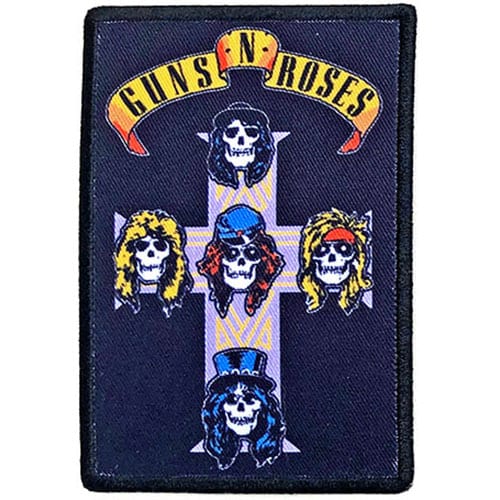 Guns N' Roses Standard Patch: Nightrain Cross