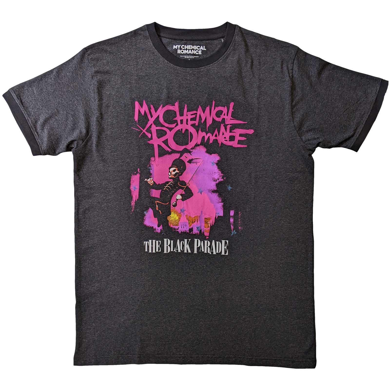 My Chemical Romance Unisex Ringer T-Shirt: March (Small)