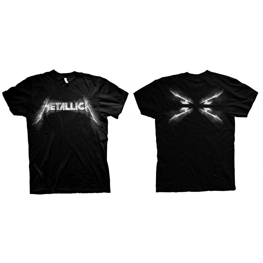 Metallica Unisex T-Shirt: Spiked (Back Print) (XX-Large)