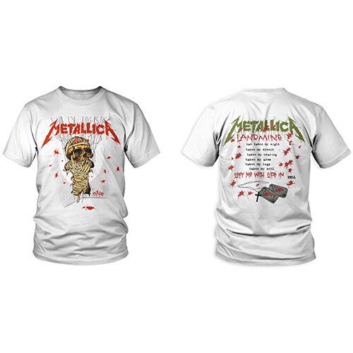 Metallica Unisex T-Shirt: One Landmine 
