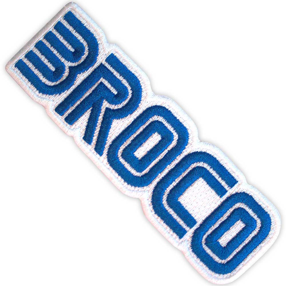 Don Broco Standard Woven Patch: Blue Logo