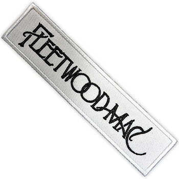 Fleetwood Mac Standard Woven Patch: Text Logo