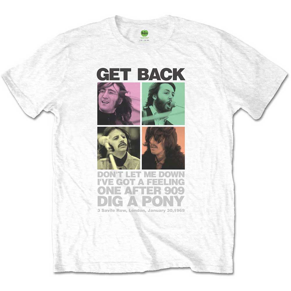 The Beatles Unisex T-Shirt: 3 Savile Row (Medium)