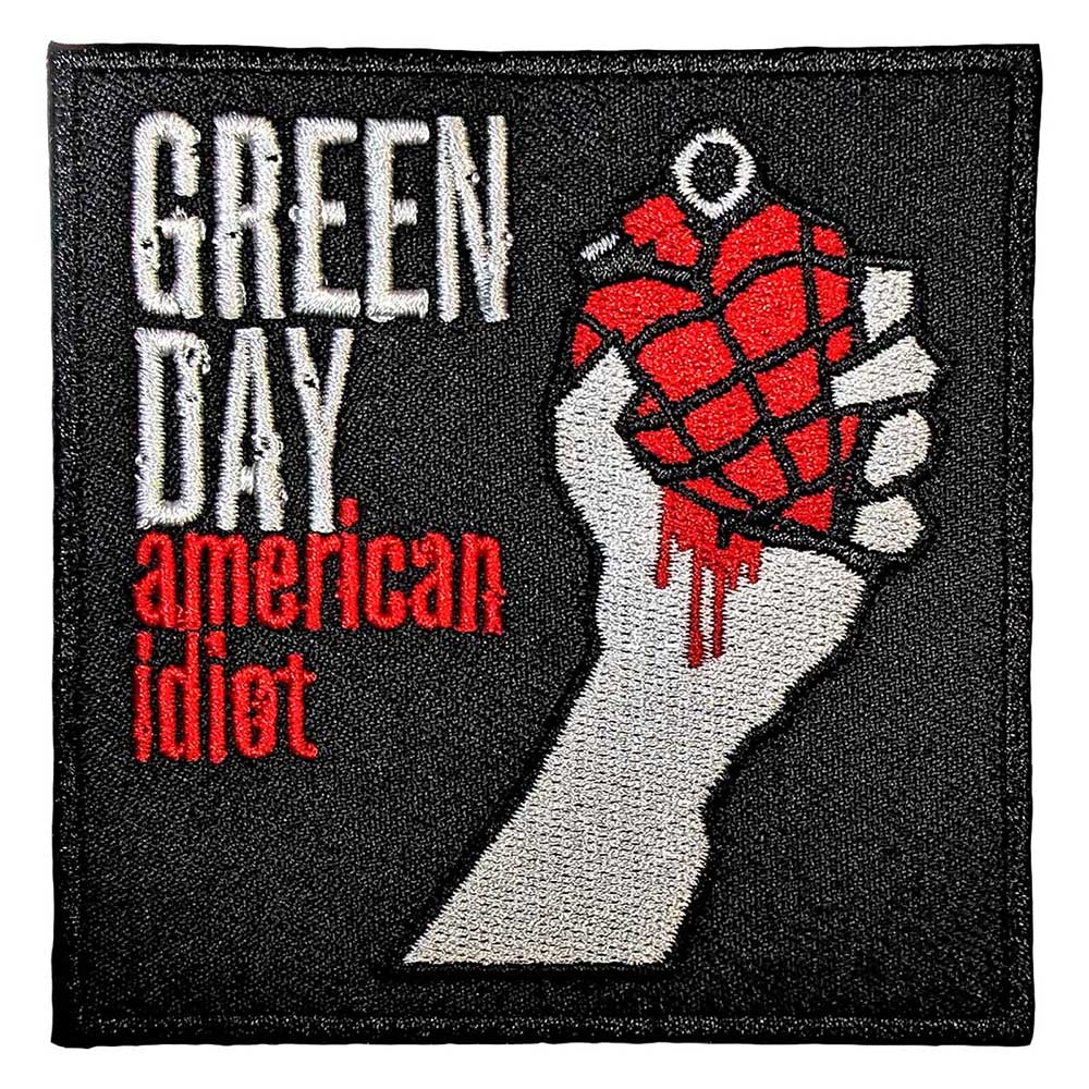 Green Day Standard Woven Patch: American Idiot