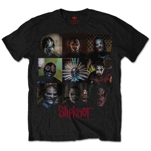 Slipknot Unisex T-Shirt: Blocks (Medium) - 2