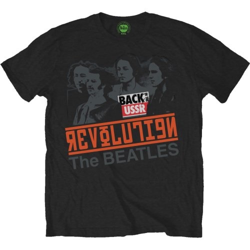 The Beatles Unisex T-Shirt: Revolution - Back in the USSR (Small)