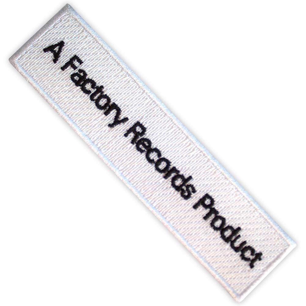 Joy Division Standard Woven Patch: Factory Records