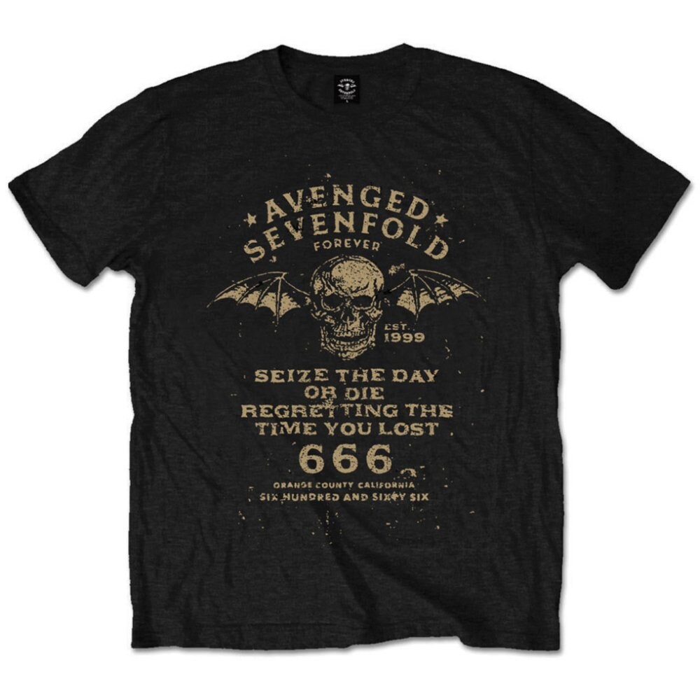 Avenged Sevenfold Unisex T-Shirt: Seize the Day (Medium) - 2