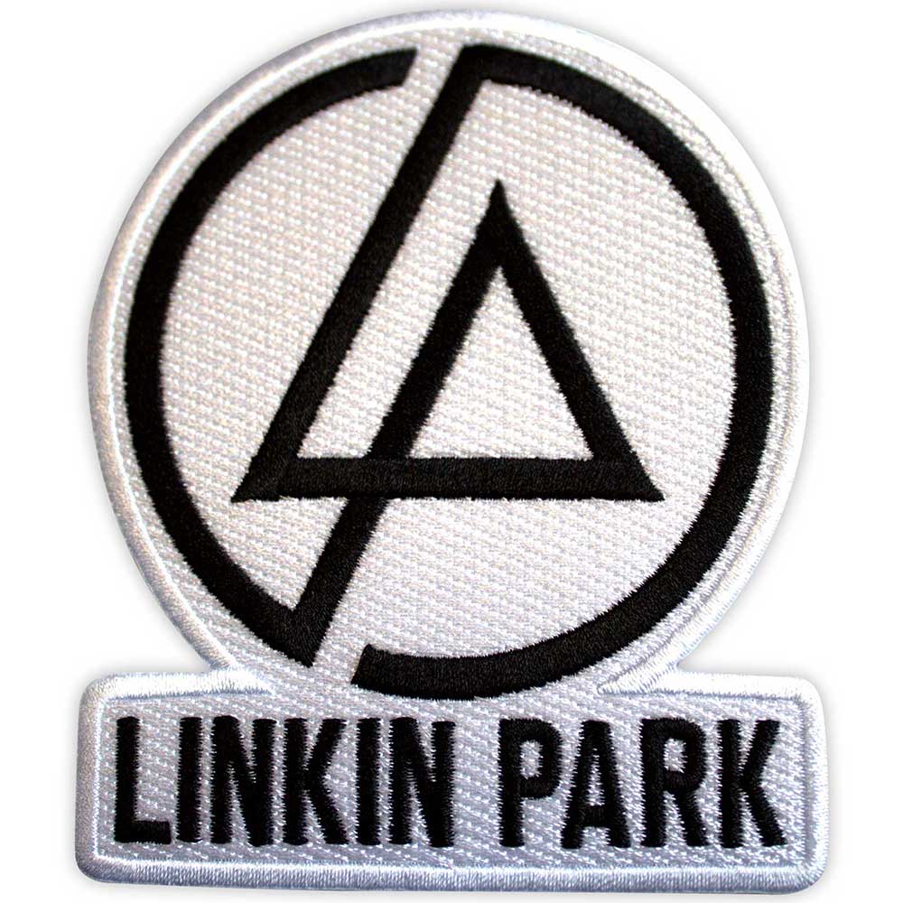 Linkin Park Standard Woven Patch: Concentric Text Logo