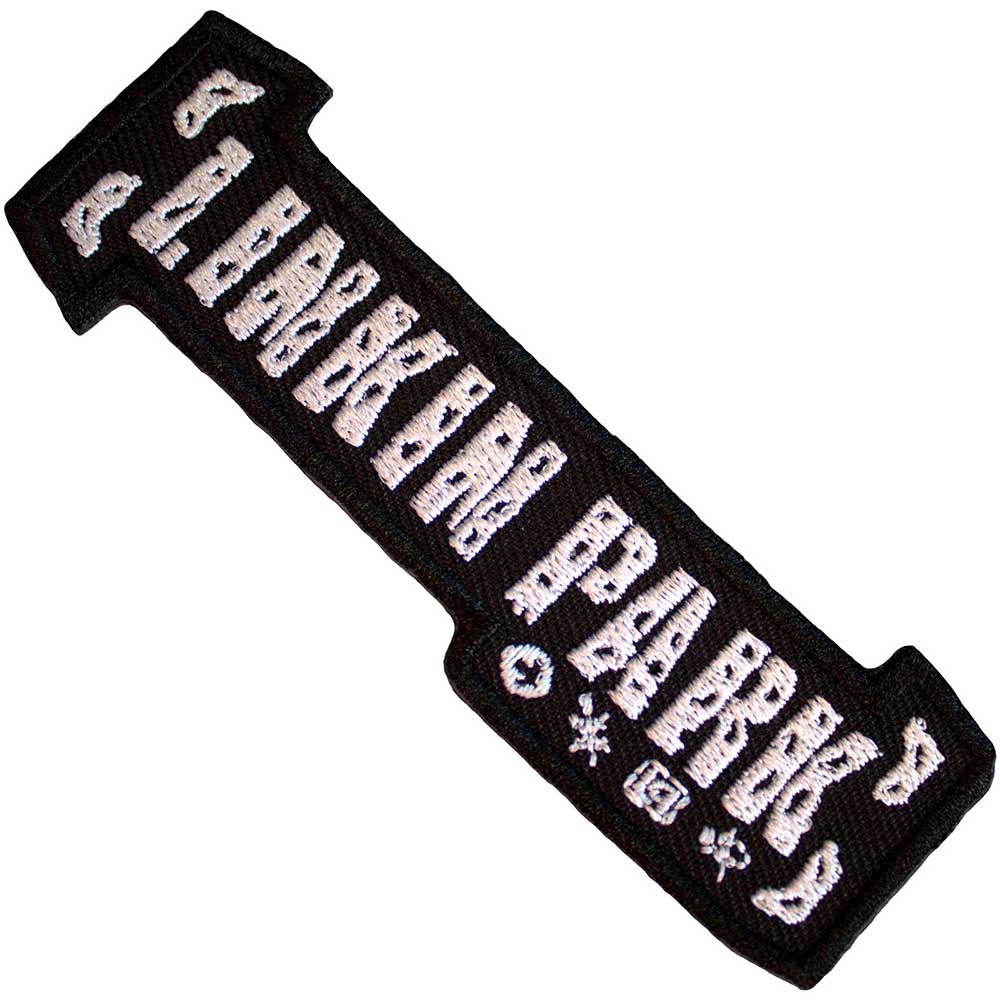 Linkin Park Standard Woven Patch: Bracket Logo