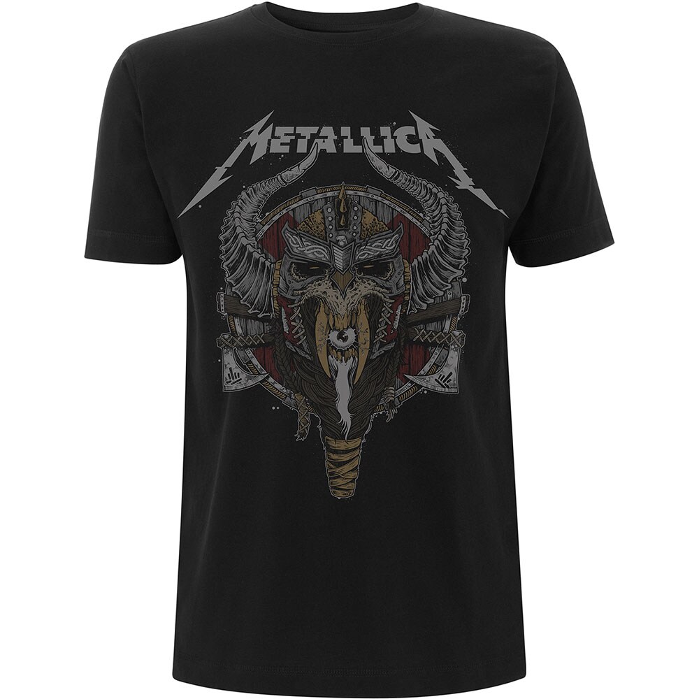 Metallica Unisex T-Shirt: Viking (Medium)