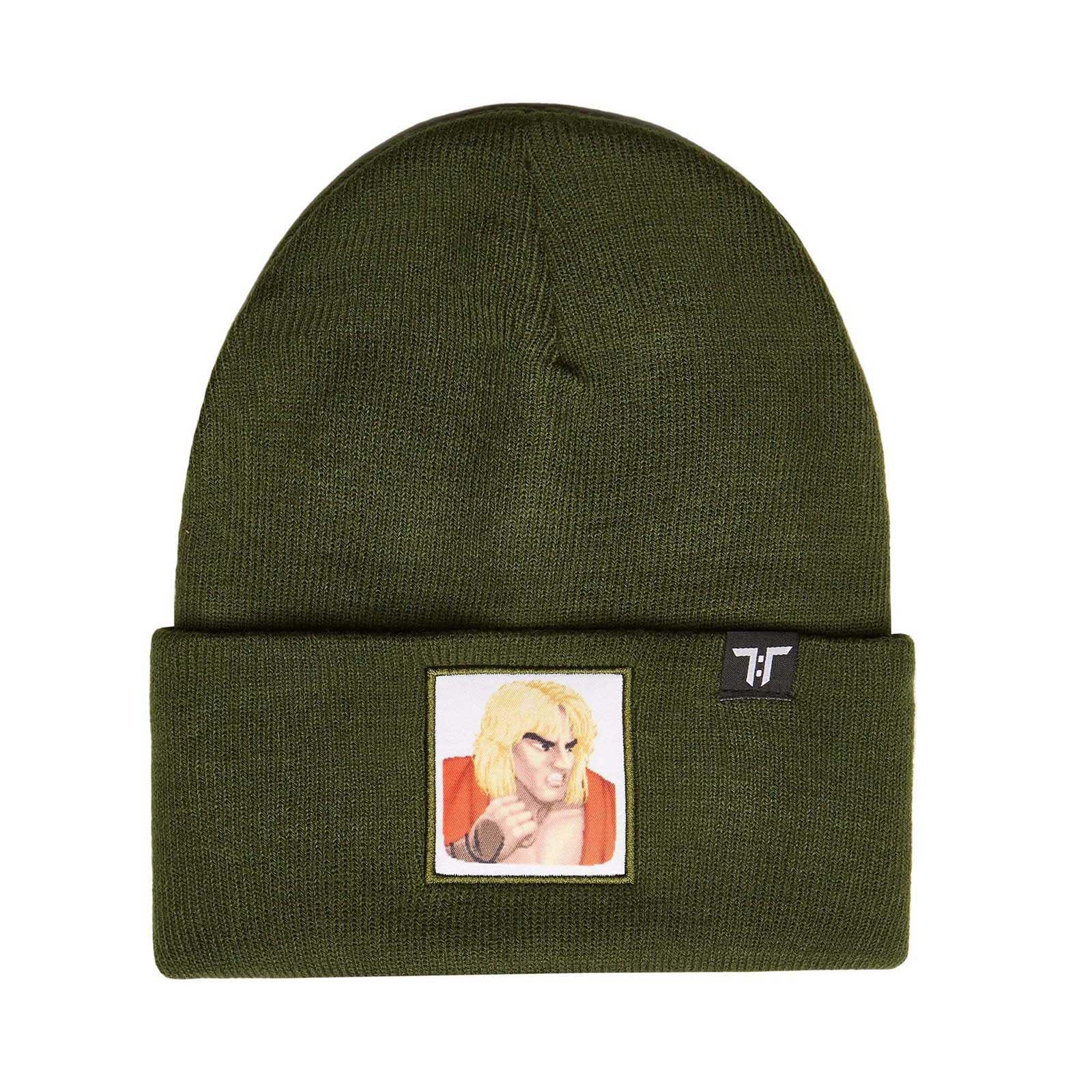Tokyo Time Unisex Beanie Hat: Street Fighter 2 Ken
