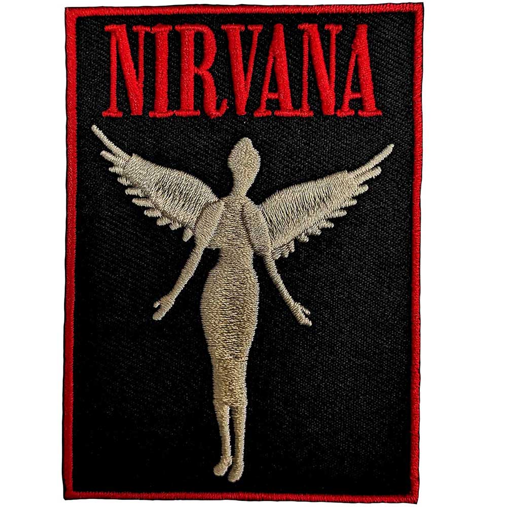 Nirvana Standard Woven Patch: Angelic