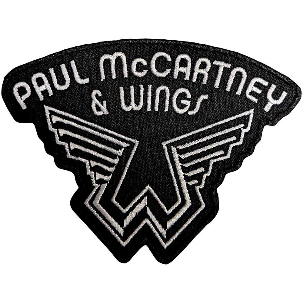 Paul McCartney Standard Woven Patch: Wings Logo