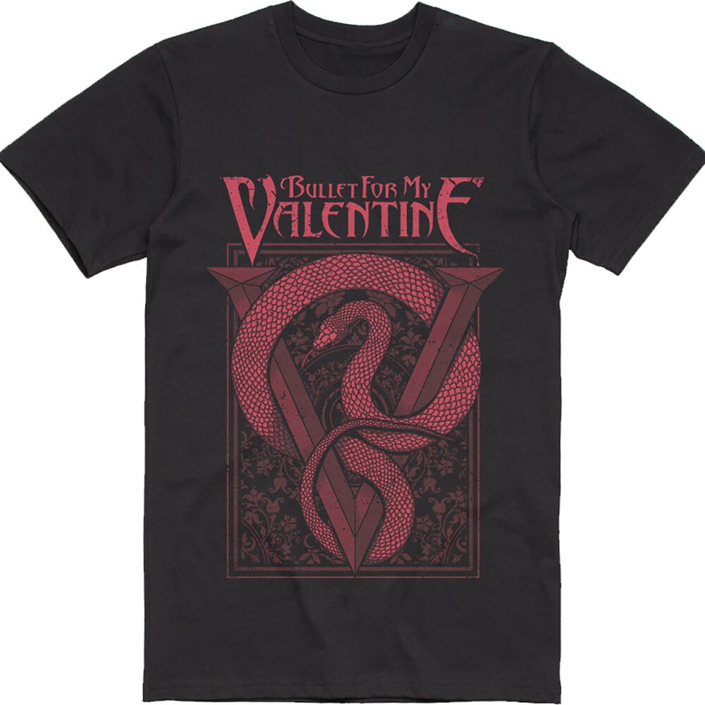 Bullet For My Valentine Unisex T-Shirt: Red Snake (XX-Large)