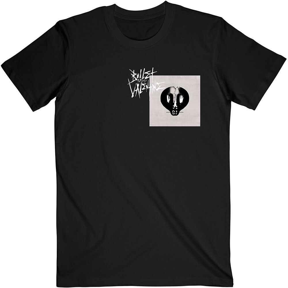 Bullet For My Valentine Unisex T-Shirt: Album Cropped & Logo (Small)