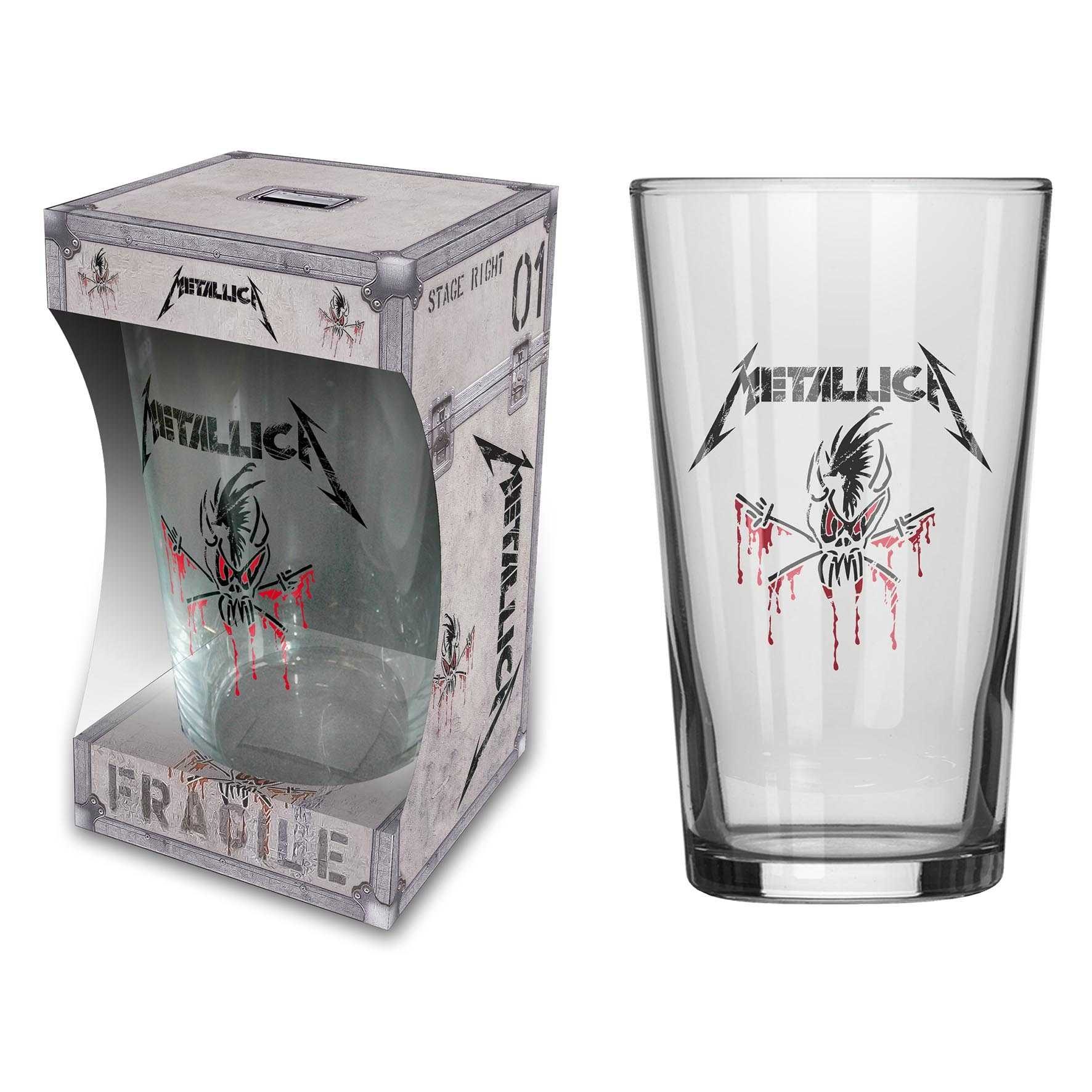 METALLICA - SCARY GUY - BEER GLASS (BOXED)