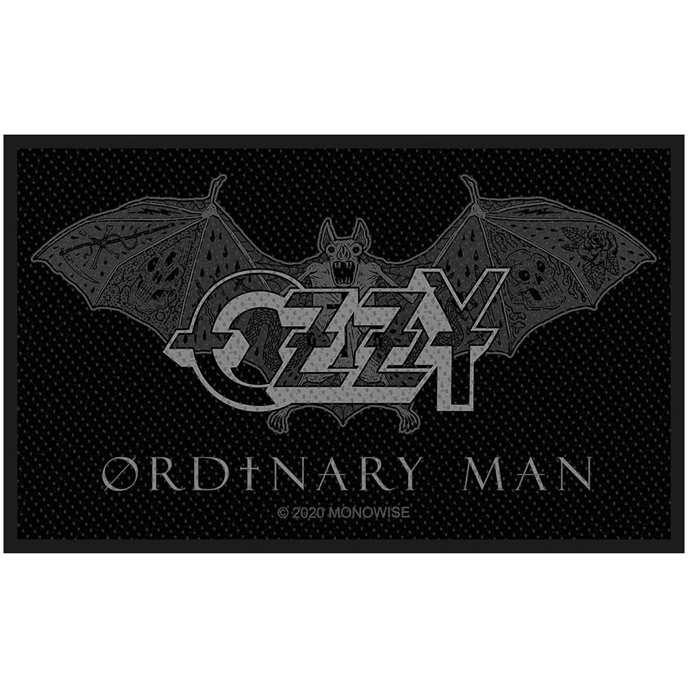 Ozzy Osbourne Standard Patch: Ordinary Man