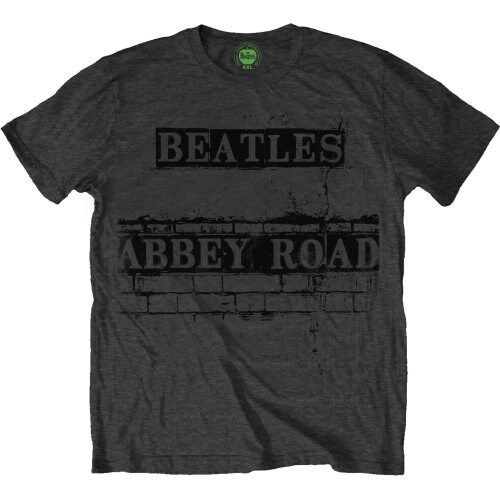 The Beatles Unisex T-Shirt: Abbey Road Sign (Large) - 2