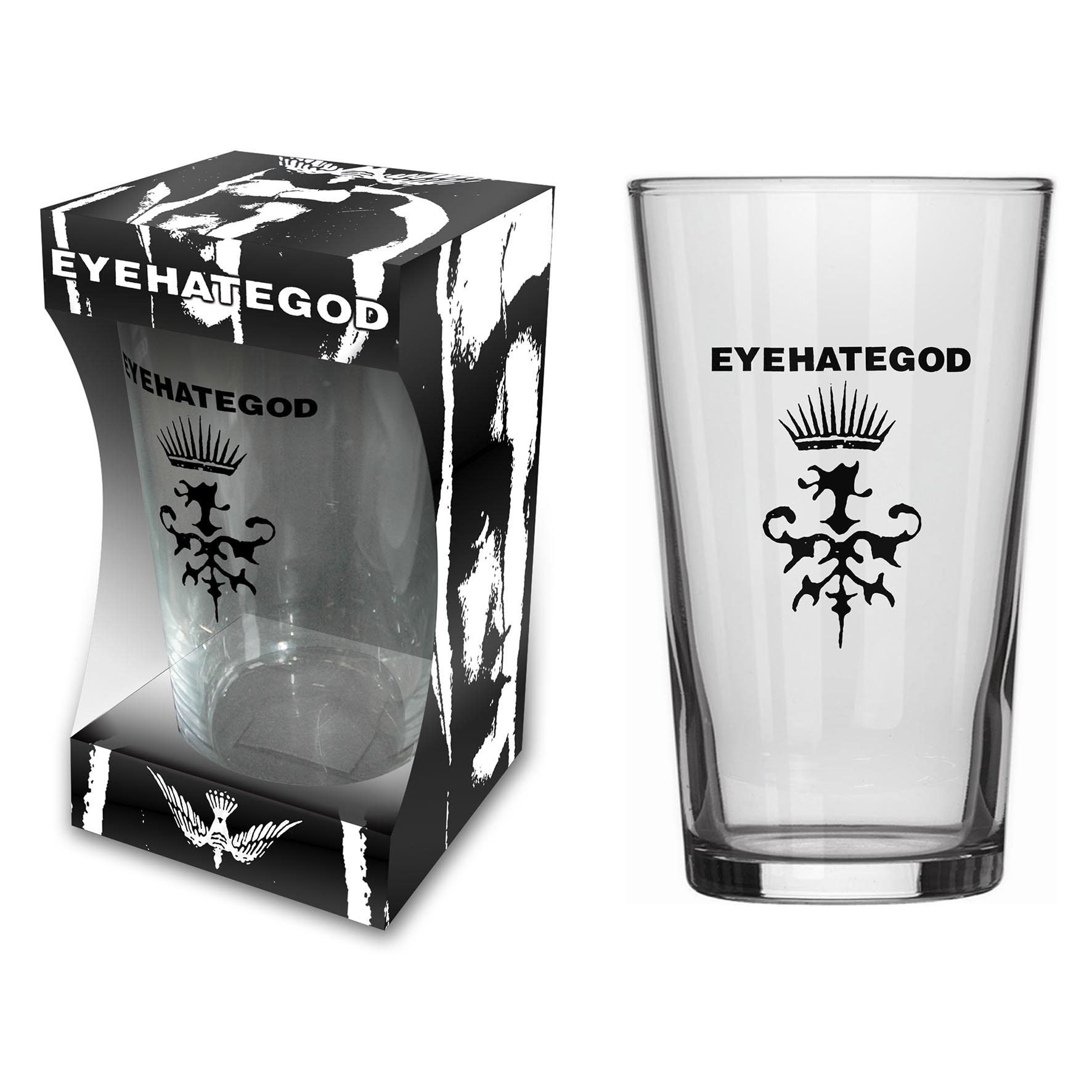 EYEHATEGOD - A HISTORY OF NOMADIC BEHAVIOR - BEER GLASS (BOXED)