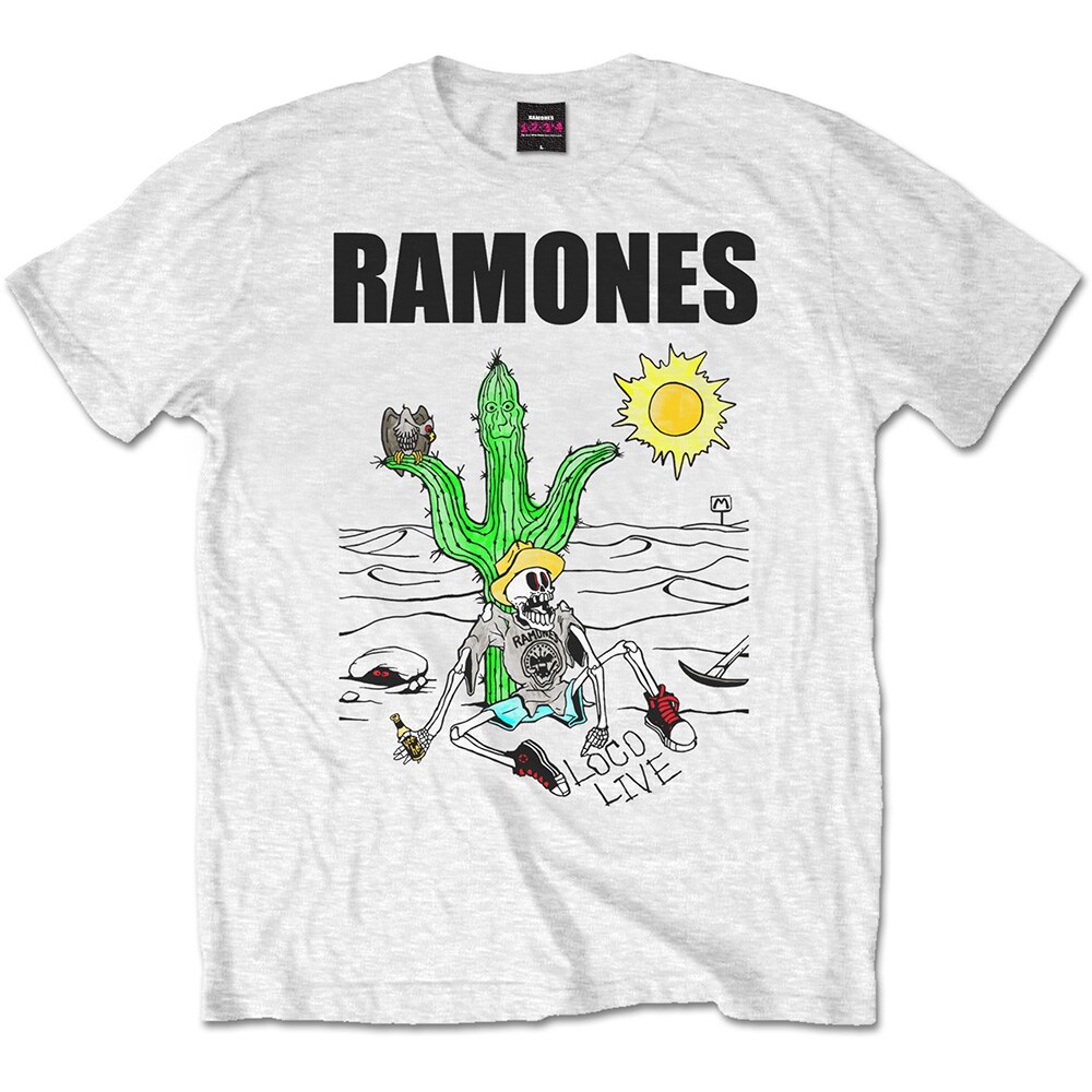 Ramones Unisex T-Shirt: Loco Live (Medium) - 2