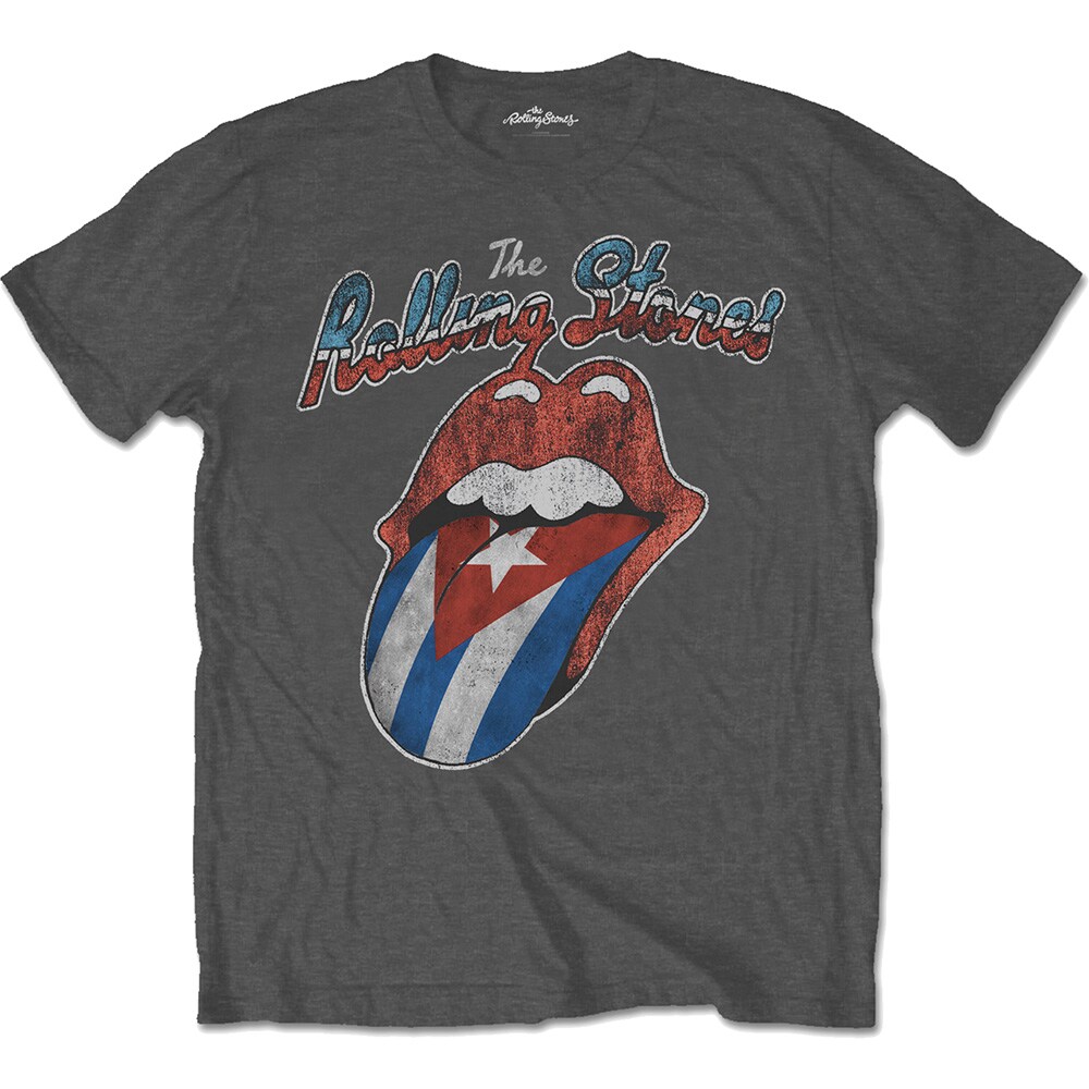 The Rolling Stones Unisex T-Shirt: Rocks Off Cuba (Medium) - 2