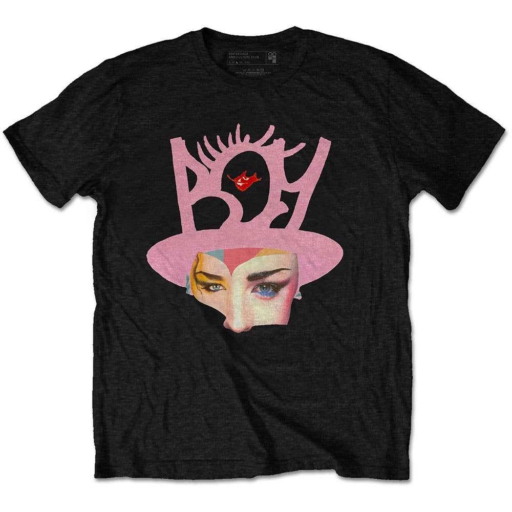 Boy George & Culture Club Unisex T-Shirt: Collage (Large)