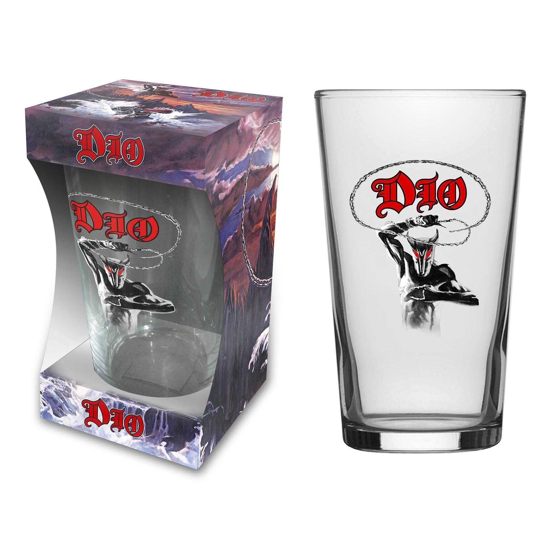 DIO - HOLY DIVER - BEER GLASS (BOXED)