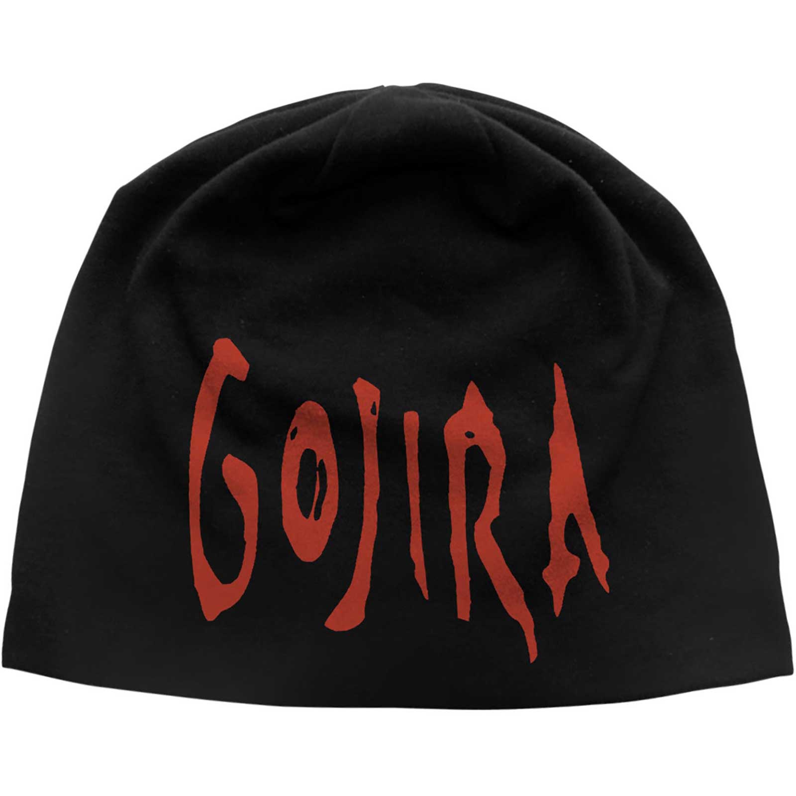 Gojira Unisex Beanie Hat: Logo JD Print (Discharge Printing)