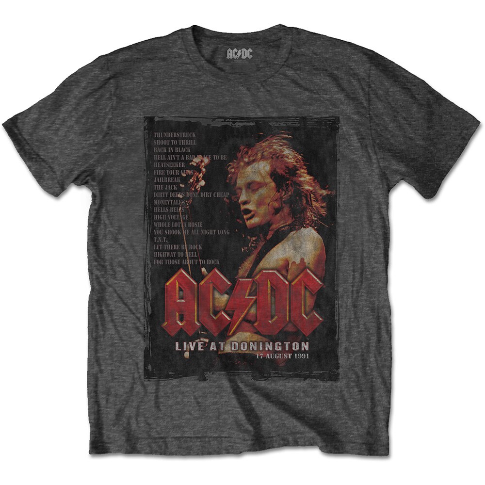 AC/DC Unisex T-Shirt: Donington Set (Medium) - 2