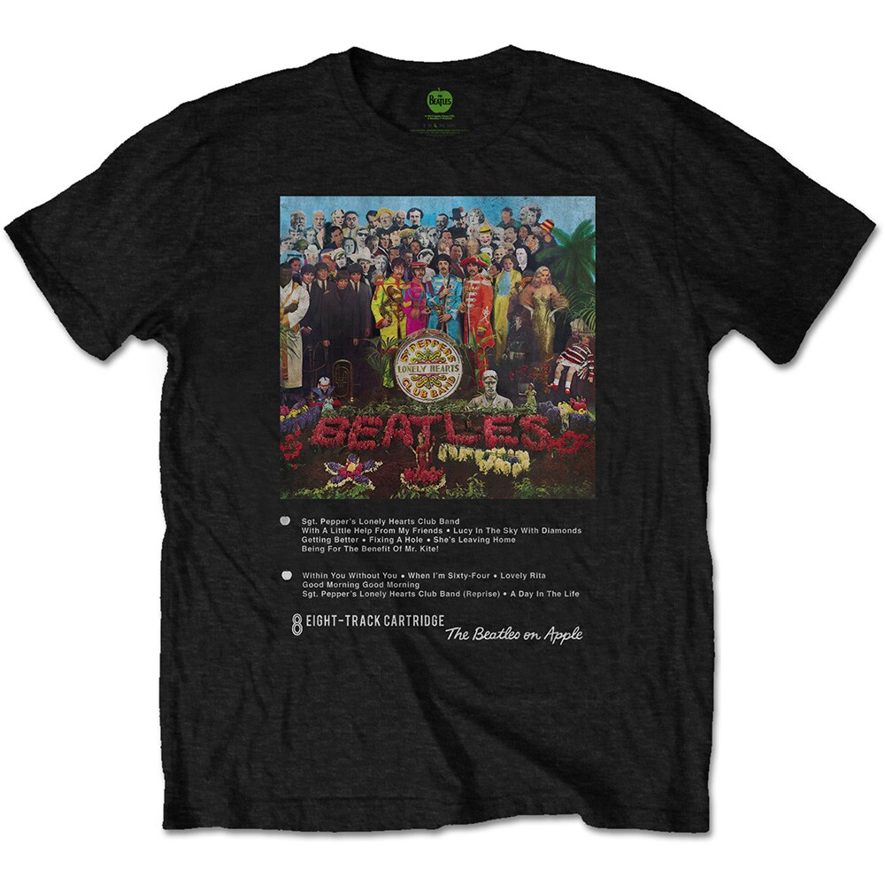 The Beatles Unisex T-Shirt: Sgt Pepper 8 Track (Medium) - 2