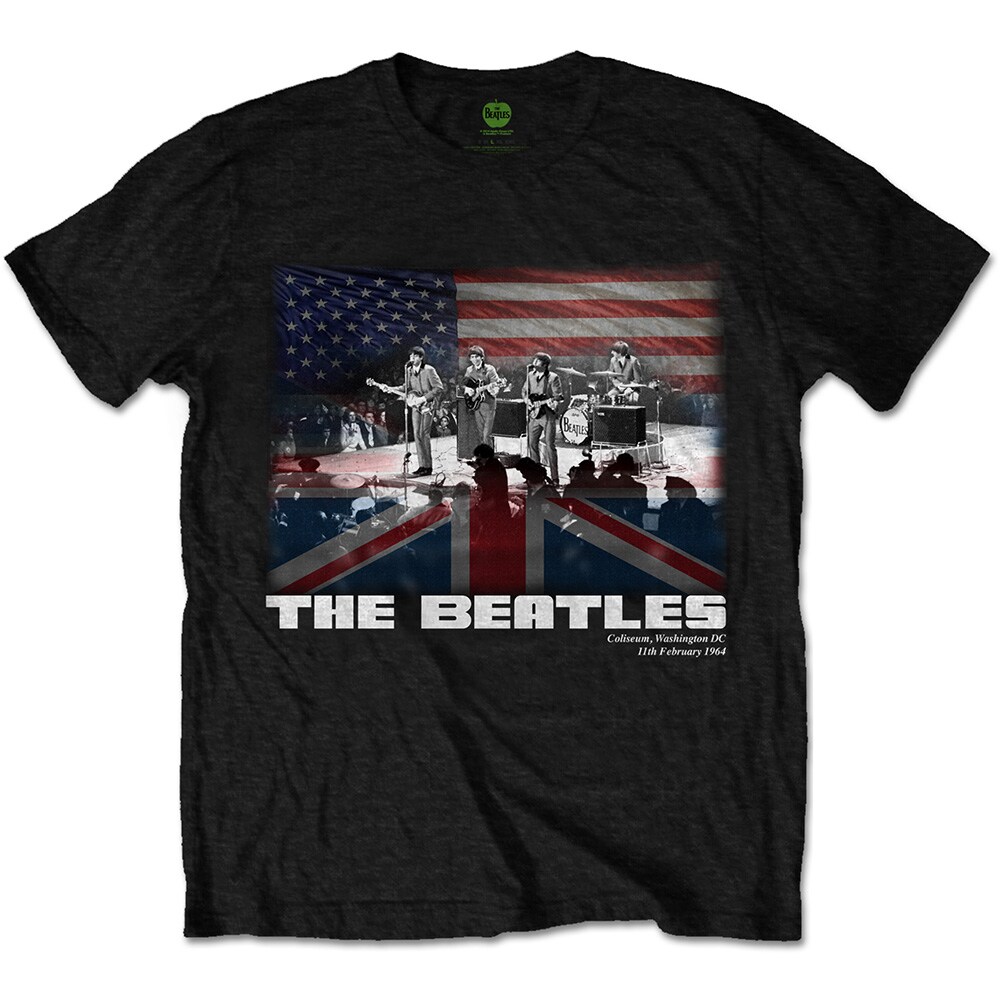 The Beatles Unisex Tee: Washington (Medium) - 2