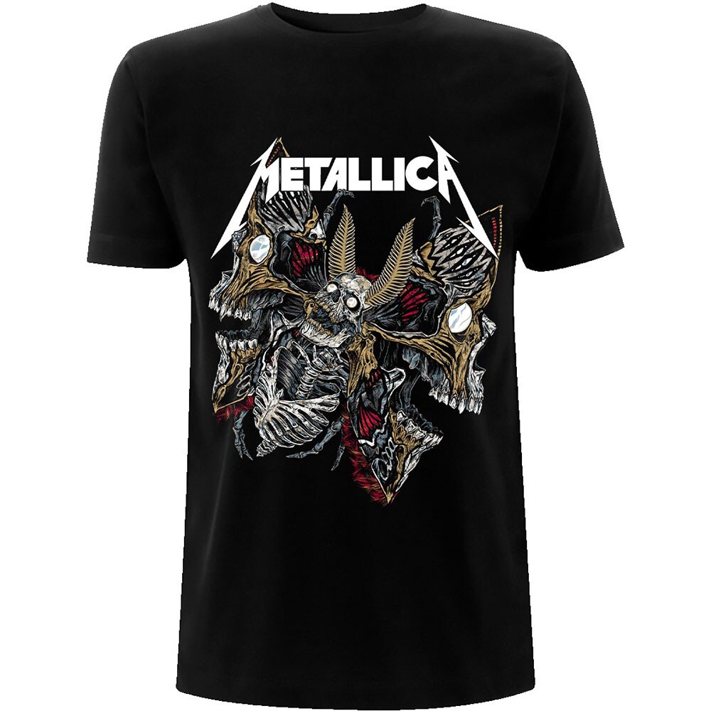 Metallica Unisex T-Shirt: Skull Moth (XX-Large)