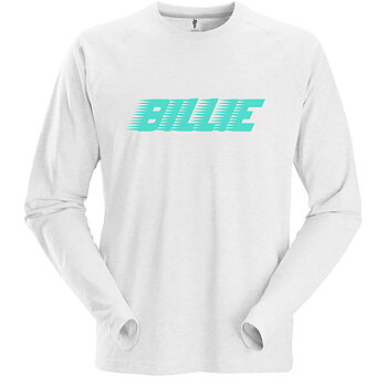 Billie Eilish Unisex Long Sleeved T-Shirt: Racer Logo (Small)