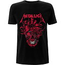 Metallica Unisex T-Shirt: Heart Skull (Medium)