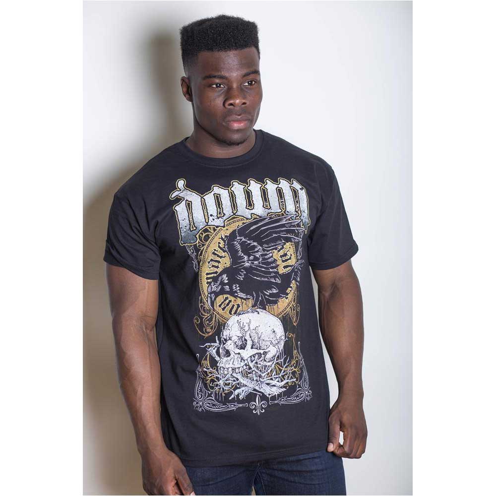 Down Unisex T-Shirt: Swamp Skull (Small) - 2