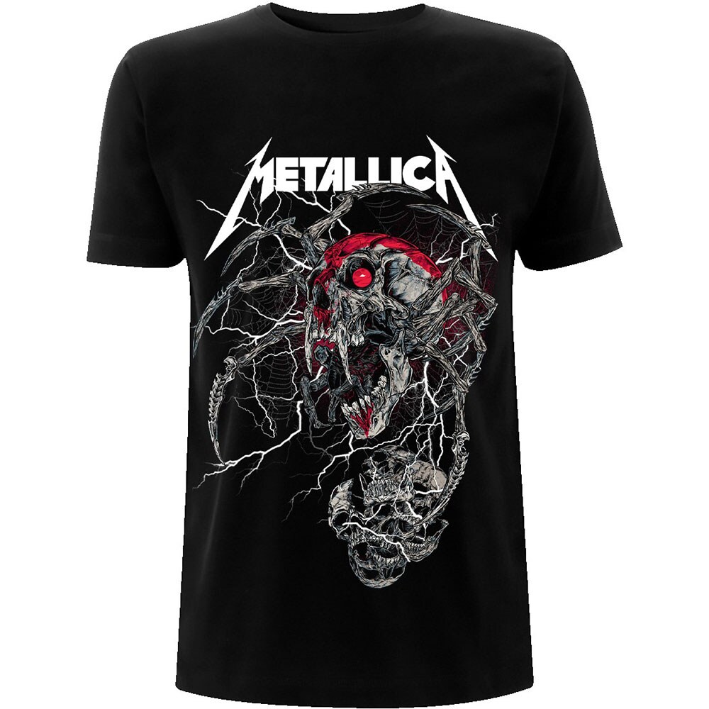 Metallica Unisex T-Shirt: Spider Dead (Medium)