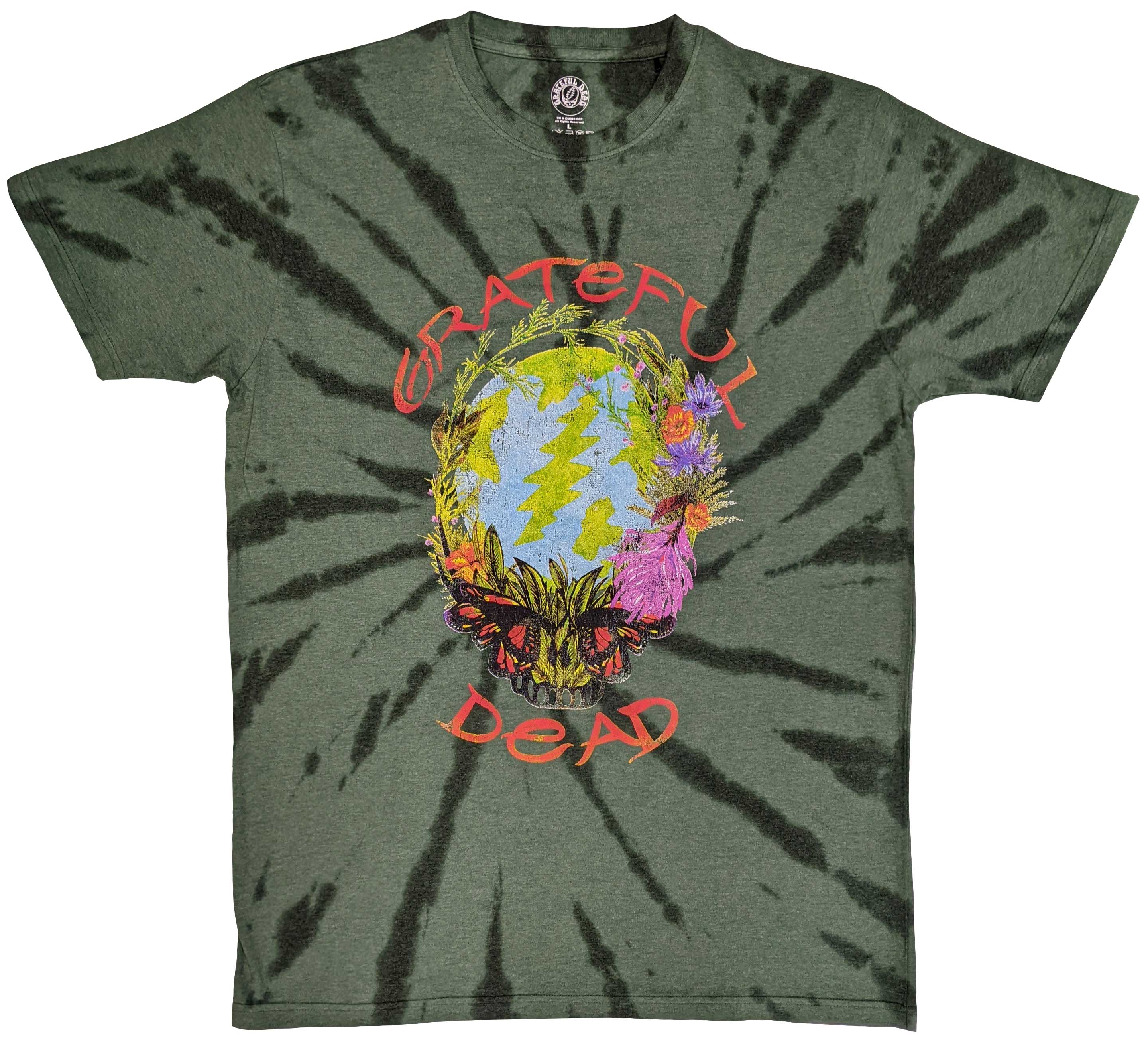 Grateful Dead Unisex T-Shirt: Forest Dead (Wash Collection) (Large)